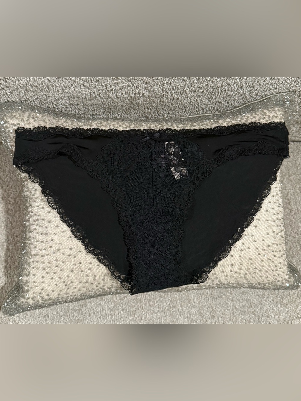 Victoria's Secret Black Lace Bikini